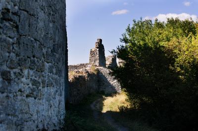 Остатки Кременецкого замка на горе Бона