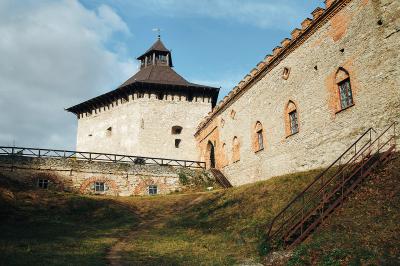 Рыцарская башня замка в Меджибоже
