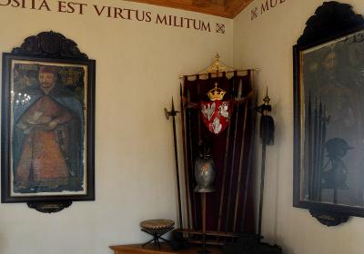 Экспонаты в Жолковском замке