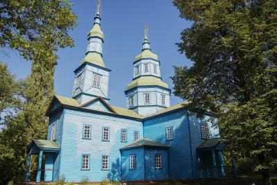 Церковь святого Георгия в скансене в Переяславе-Хмельницком