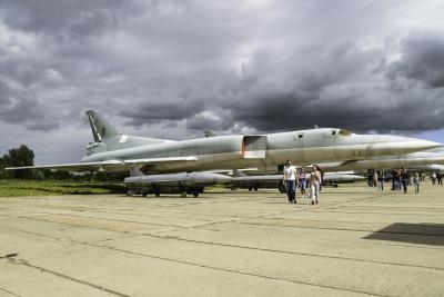 Дальний ракетоносец-бомбардировщик Ту-22М-2 в киевском музее авиации