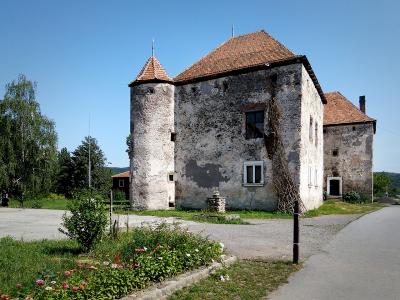 Вид снаружи замка Сент-Миклош