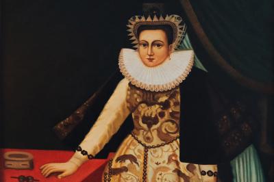 Копія портрету Катерини Острозької у Дубенському замку