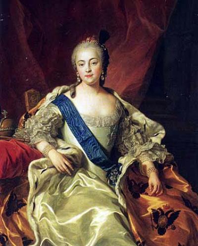 Портрет імператриці Єлизавети Петрівни, 1760 рік