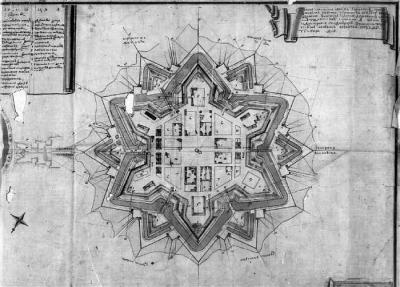 Графічний план фортеці святої Єлисавети у Кропивницькому