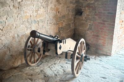 Пушка в Хотинской крепости