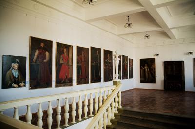 Картины в интерьере Вишневецкого дворца