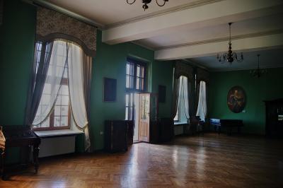 Интерьер одного из залов Вишневецкого дворца